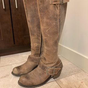 John Fluevog “Luna” buckled boot